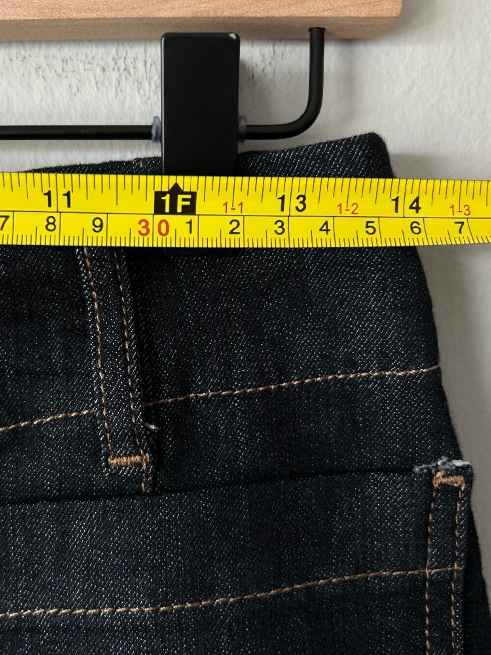 Maeve Anthropologie Colette Wide Leg Cropped Jeans Women 28 Dark Wash - Picture 11 of 11
